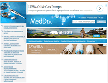 Tablet Screenshot of meddr.ru